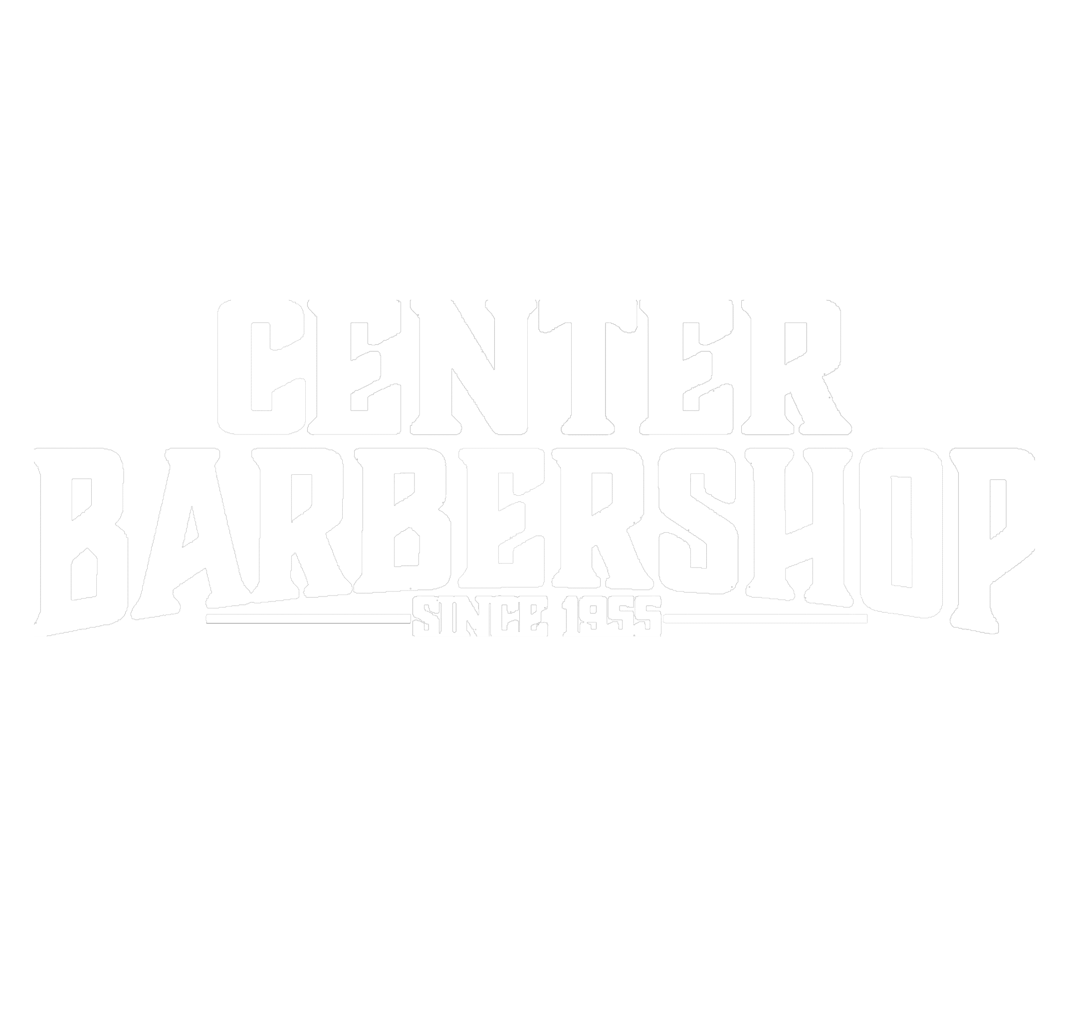 Center Barber Shop logo